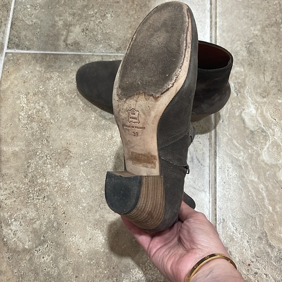Isabel Marant suede, Taupe iconic dicker ankle boots size 39 / 9 - Picture 7 of 10